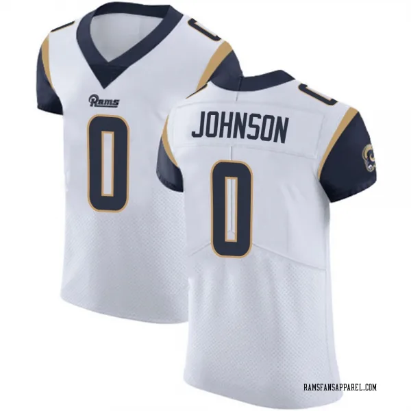 Men's Alex Johnson Los Angeles Rams Elite White Vapor Untouchable Jersey