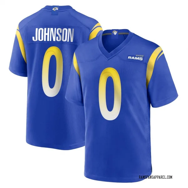 Men's Alex Johnson Los Angeles Rams Game Royal Alternate Jersey