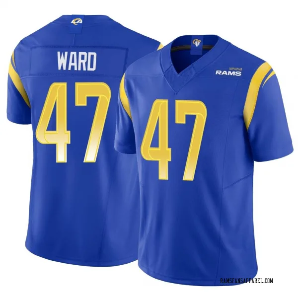 Men's Alex Ward Los Angeles Rams Limited Royal Vapor F.U.S.E. Jersey