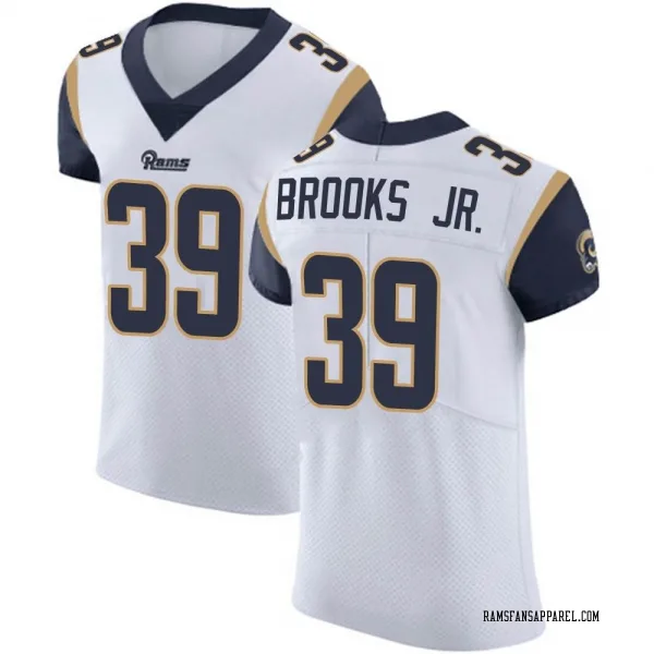 Men's Antoine Brooks Jr. Los Angeles Rams Elite White Vapor Untouchable Jersey