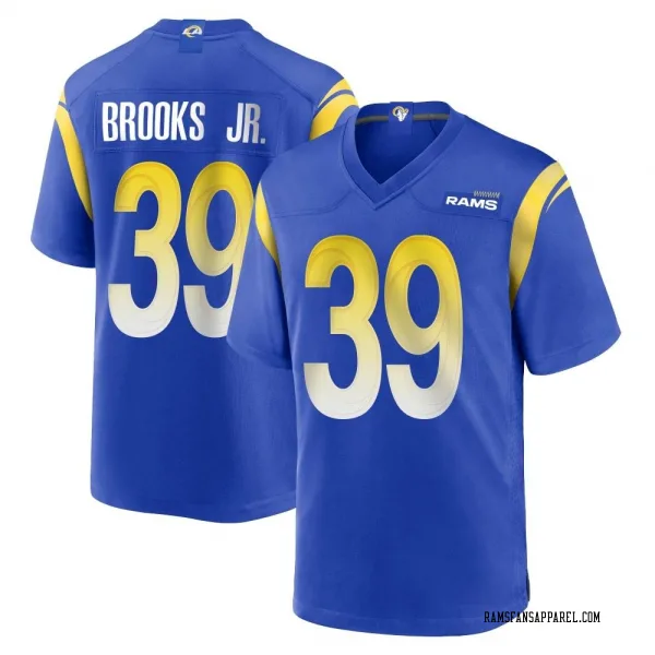 Men's Antoine Brooks Jr. Los Angeles Rams Game Royal Alternate Jersey
