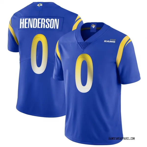 Men's Bryce Henderson Los Angeles Rams Limited Royal Alternate Vapor Untouchable Jersey