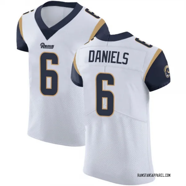 Men's CJ Daniels Los Angeles Rams Elite White Vapor Untouchable Jersey