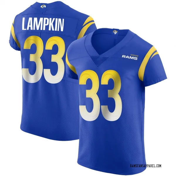 Men's Cam Lampkin Los Angeles Rams Elite Royal Alternate Vapor Untouchable Jersey