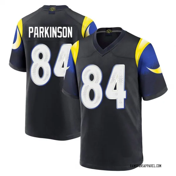 Men's Colby Parkinson Los Angeles Rams Game Blue Midnight 2025 Rivalries Collection Jersey