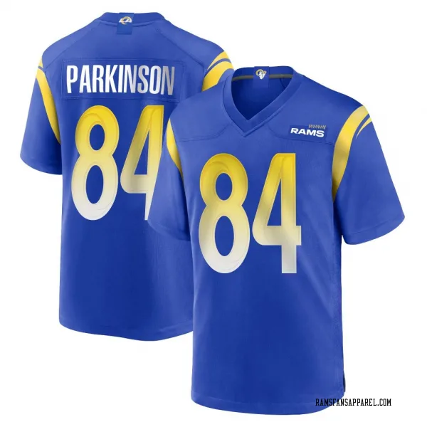 Men's Colby Parkinson Los Angeles Rams Game Royal Alternate Jersey