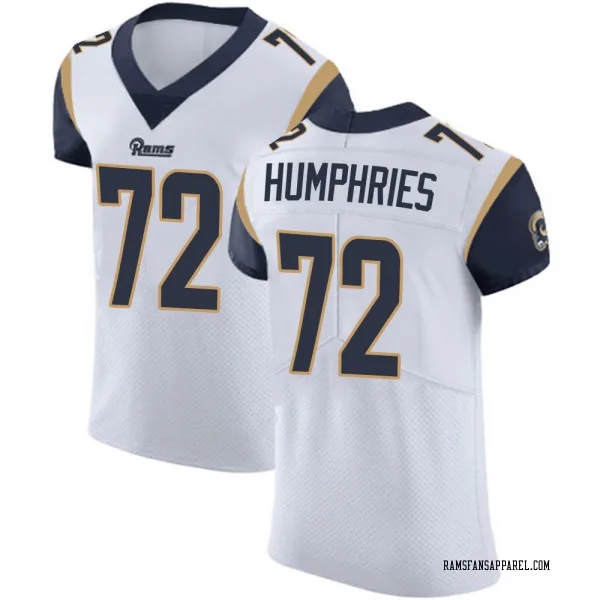 Men's D.J. Humphries Los Angeles Rams Elite White Vapor Untouchable Jersey