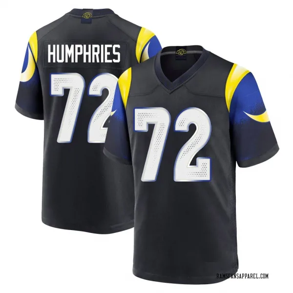 Men's D.J. Humphries Los Angeles Rams Game Blue Midnight 2025 Rivalries Collection Jersey