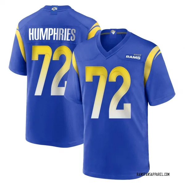 Men's D.J. Humphries Los Angeles Rams Game Royal Alternate Jersey