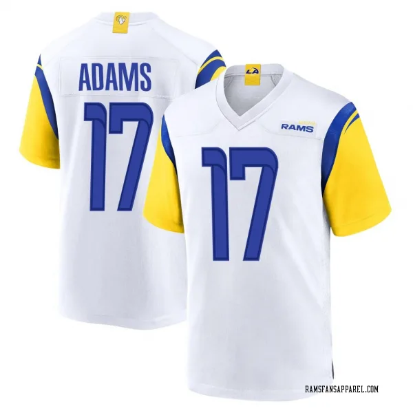 Men's Davante Adams Los Angeles Rams Game White Jersey
