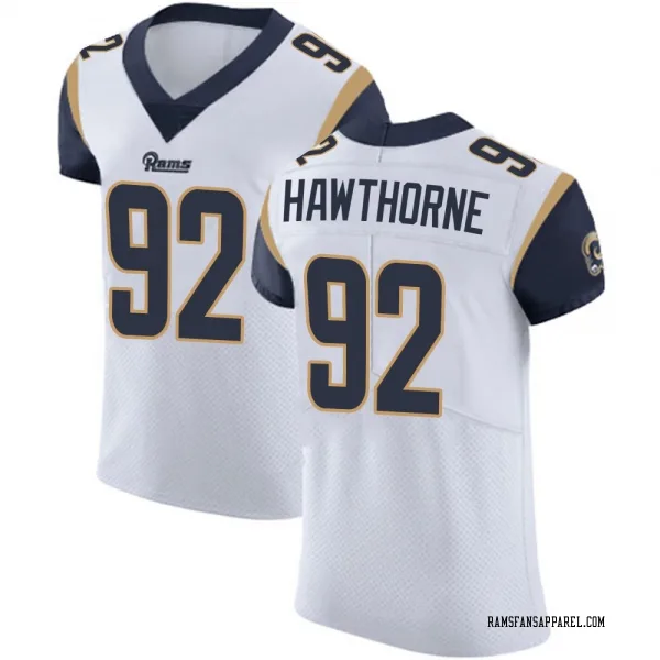Men's Decarius Hawthorne Los Angeles Rams Elite White Vapor Untouchable Jersey