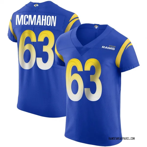 Men's Dylan McMahon Los Angeles Rams Elite Royal Alternate Vapor Untouchable Jersey