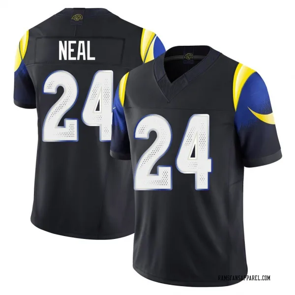 Men's Elias Neal Los Angeles Rams Limited Blue Midnight 2025 Rivalries Collection Jersey