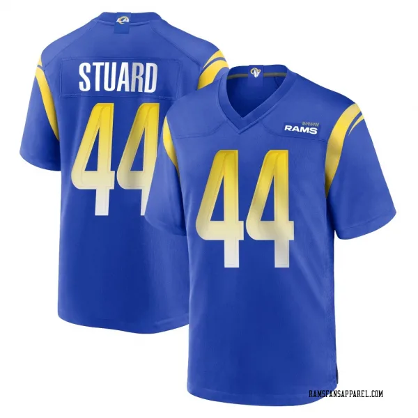 Men's Grant Stuard Los Angeles Rams Game Royal Alternate Jersey