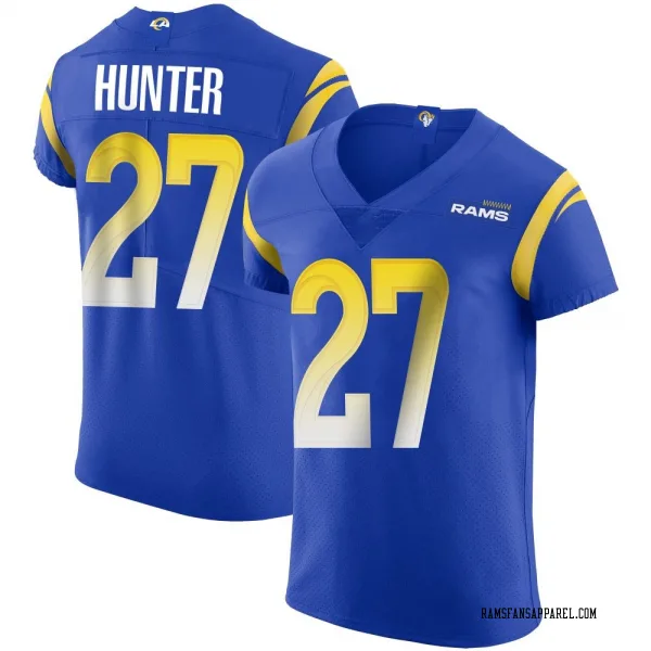 Men's Jarquez Hunter Los Angeles Rams Elite Royal Alternate Vapor Untouchable Jersey