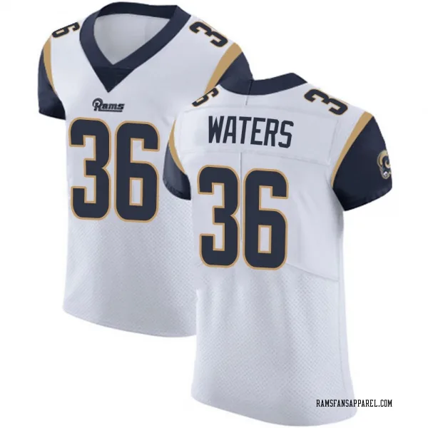 Men's Jordan Waters Los Angeles Rams Elite White Vapor Untouchable Jersey