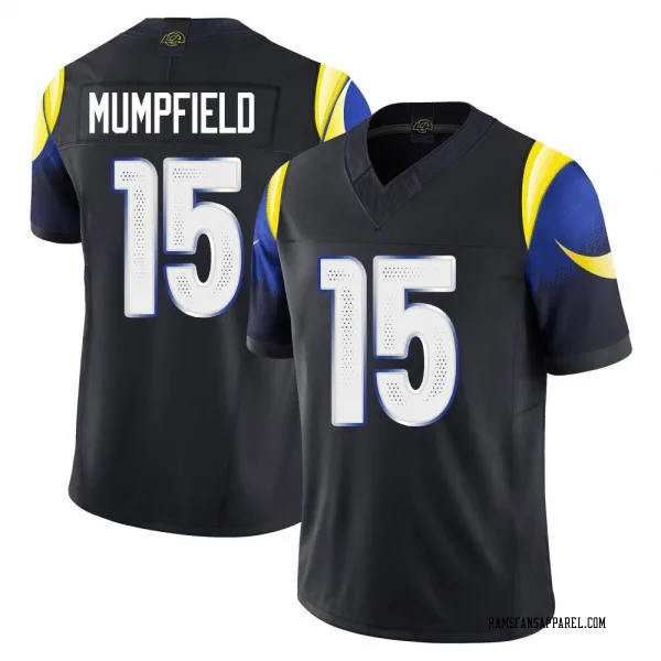 Men's Konata Mumpfield Los Angeles Rams Limited Blue Midnight 2025 Rivalries Collection Jersey