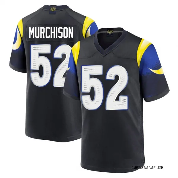 Men's Larrell Murchison Los Angeles Rams Game Blue Midnight 2025 Rivalries Collection Jersey