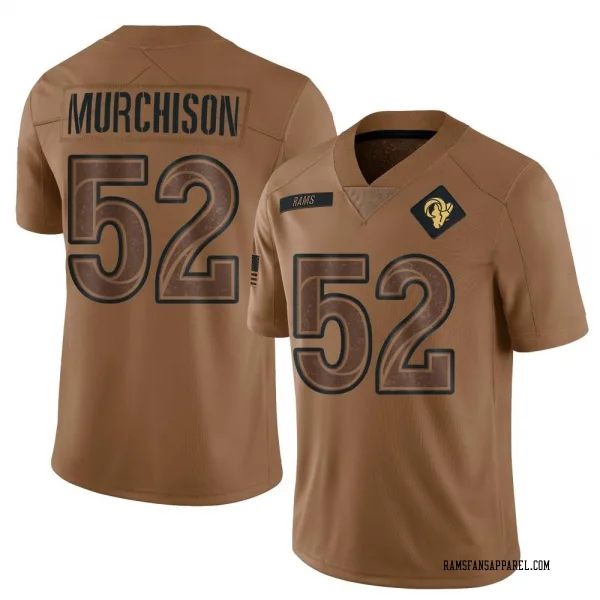 Men's Larrell Murchison Los Angeles Rams Limited Brown 2023 Salute To Service Jersey