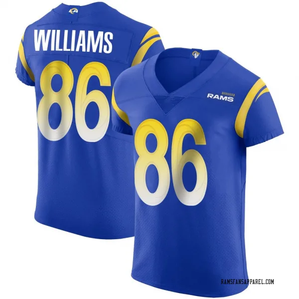 Men's Mario Williams Los Angeles Rams Elite Royal Alternate Vapor Untouchable Jersey