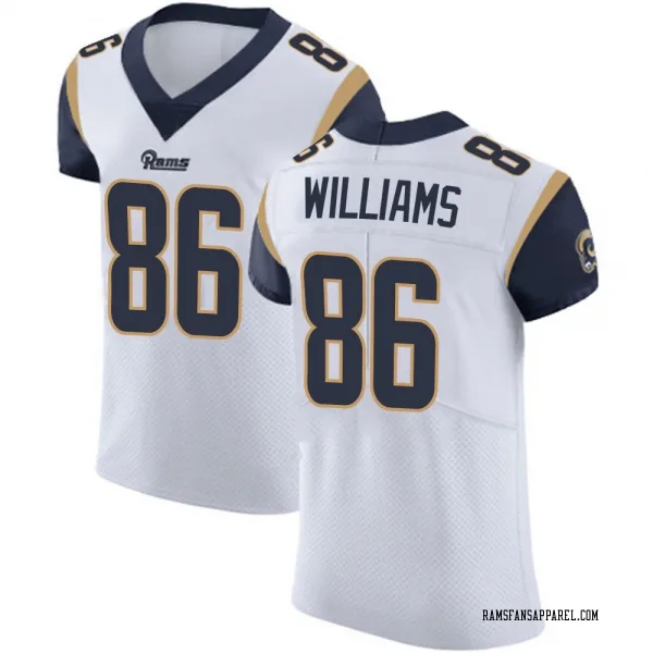 Men's Mario Williams Los Angeles Rams Elite White Vapor Untouchable Jersey