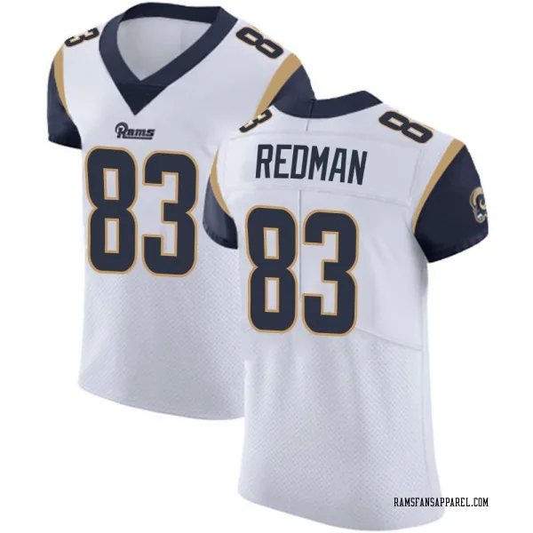 Men's Mark Redman Los Angeles Rams Elite White Vapor Untouchable Jersey