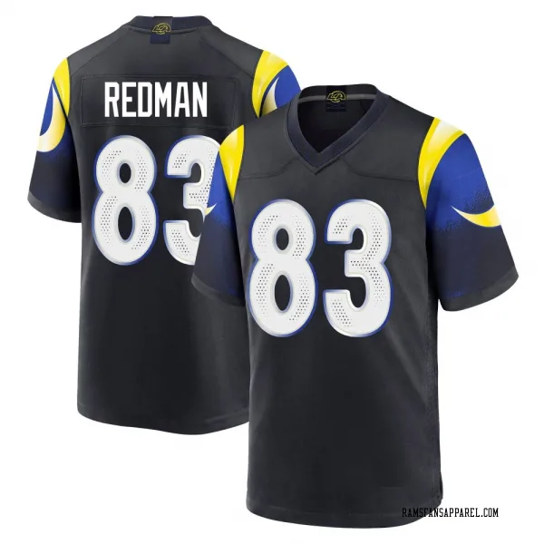 Men's Mark Redman Los Angeles Rams Game Blue Midnight 2025 Rivalries Collection Jersey