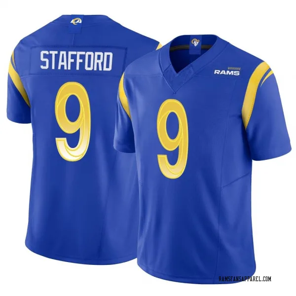 Men's Matthew Stafford Los Angeles Rams Limited Royal Vapor F.U.S.E. Jersey