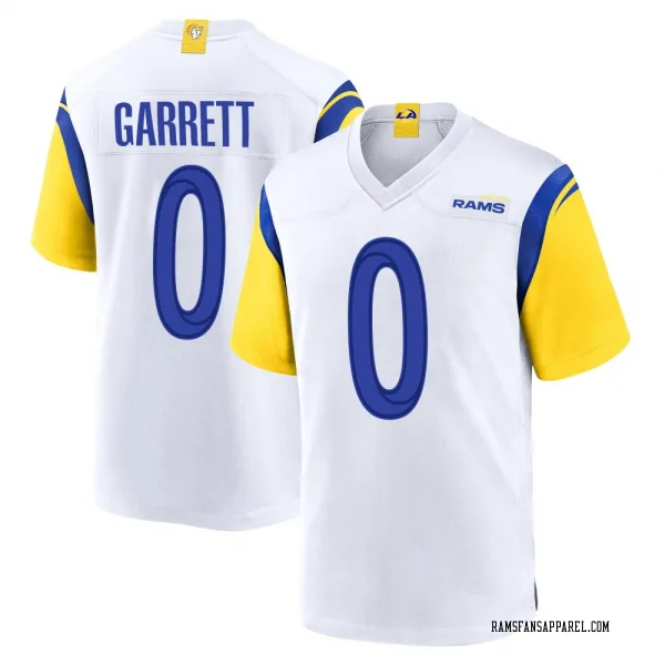 Men's Myles Garrett Los Angeles Rams Game White Jersey