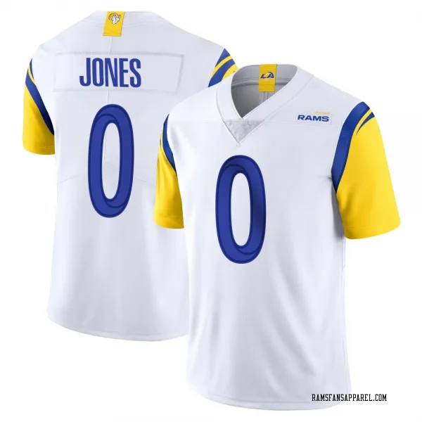 Men's Rohan Jones Los Angeles Rams Limited White Vapor Untouchable Jersey