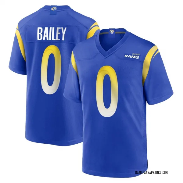 Men's Wesley Bailey Los Angeles Rams Game Royal Alternate Jersey