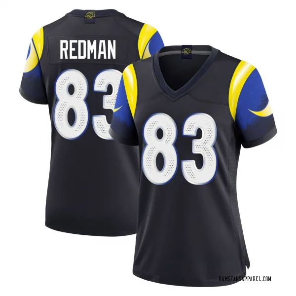Women's Mark Redman Los Angeles Rams Limited Blue Midnight 2025 Rivalries Collection Jersey