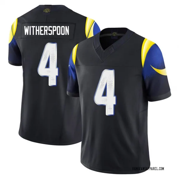 Youth Ahkello Witherspoon Los Angeles Rams Limited Blue Midnight 2025 Rivalries Collection Jersey