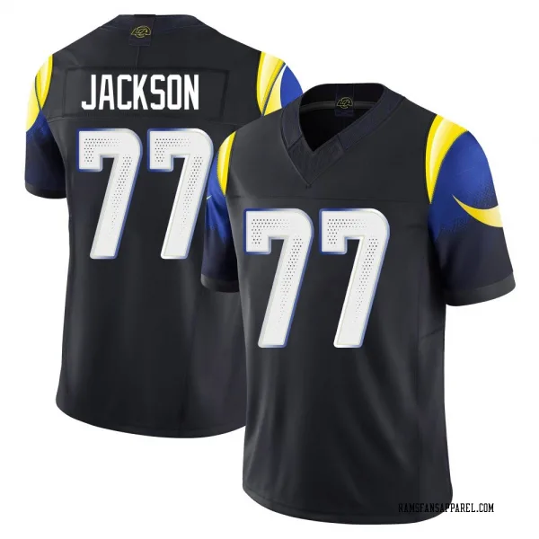 Youth Alaric Jackson Los Angeles Rams Limited Blue Midnight 2025 Rivalries Collection Jersey