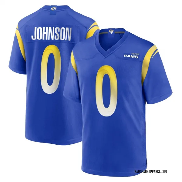 Youth Alex Johnson Los Angeles Rams Game Royal Alternate Jersey
