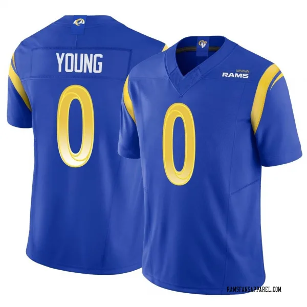 Youth Byron Young Los Angeles Rams Limited Royal Vapor F.U.S.E. Jersey