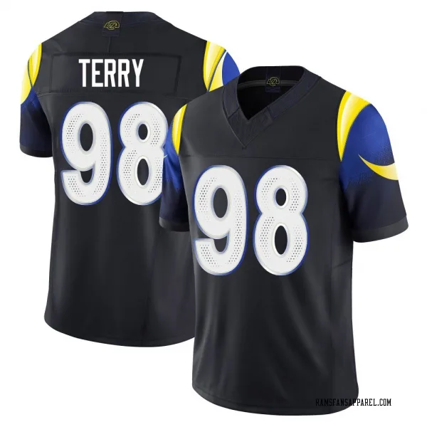 Youth Da'Jon Terry Los Angeles Rams Limited Blue Midnight 2025 Rivalries Collection Jersey