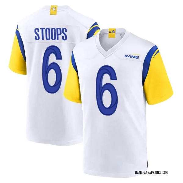 Youth Drake Stoops Los Angeles Rams Game White Jersey