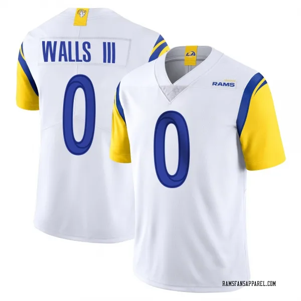 Youth Eddie Walls III Los Angeles Rams Limited White Vapor Untouchable Jersey