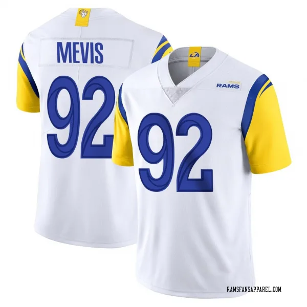 Youth Harrison Mevis Los Angeles Rams Limited White Vapor Untouchable Jersey