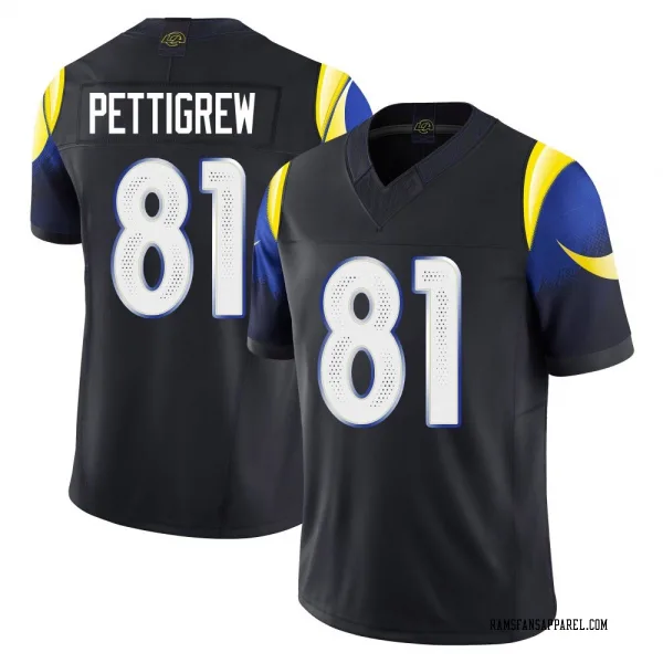 Youth Jamal Pettigrew Los Angeles Rams Limited Blue Midnight 2025 Rivalries Collection Jersey