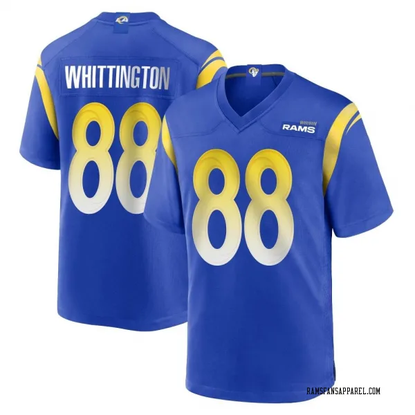 Youth Jordan Whittington Los Angeles Rams Game Royal Alternate Jersey