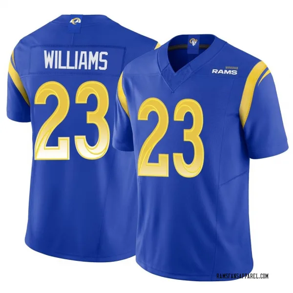 Youth Kyren Williams Los Angeles Rams Limited Royal Vapor F.U.S.E. Jersey