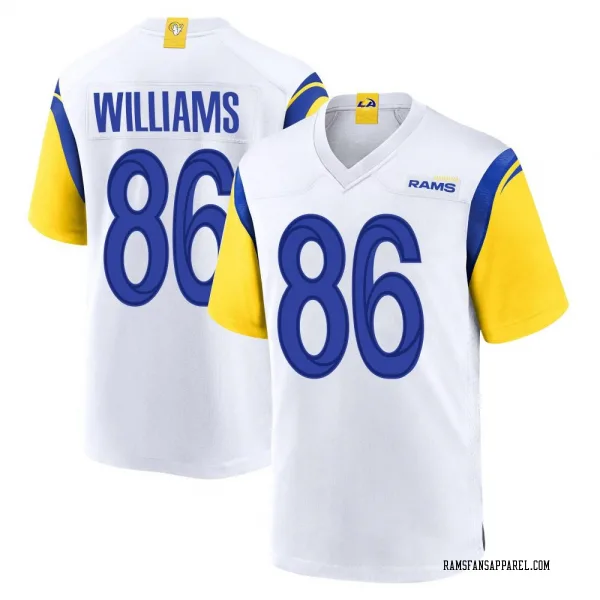 Youth Mario Williams Los Angeles Rams Game White Jersey